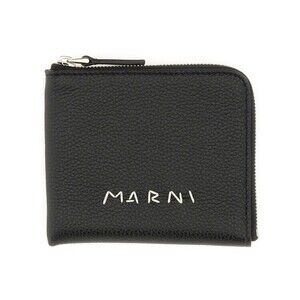 Marni Textured Calf Leather Zip Wallet - NWT
